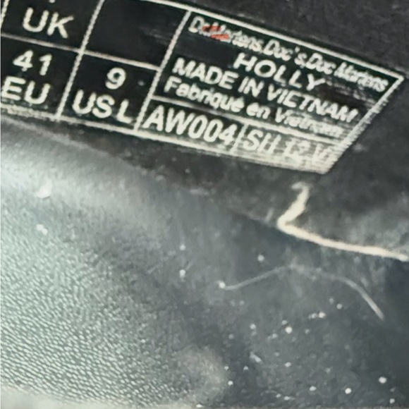 DR. MARTENS Holly Black Patent
Leather Platform Lace-Up Oxfords - Picture 17 of 17